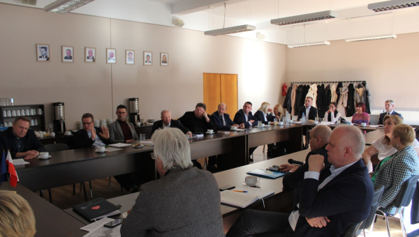 Spotkanie Stowarzyszenia "Lider Pojezierzy" w Pyrzycach. 